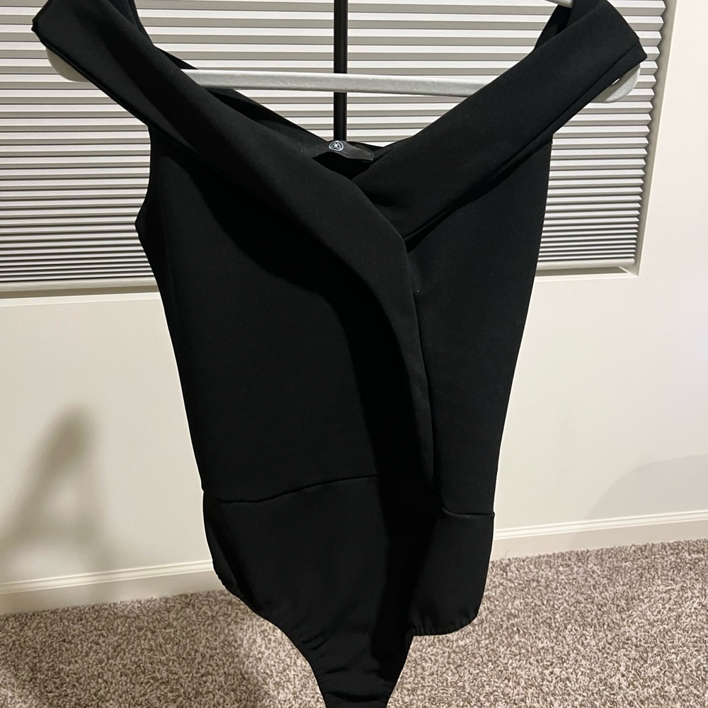 Chicwish Black Bodysuit